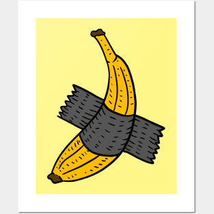 dukt taped wall banana. banana art. Posters and Art